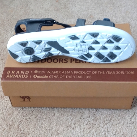 Cute Gray Sandals - Picture 2 of 4